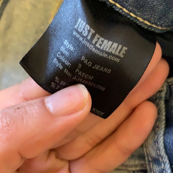Just female patch work skinny jeans - Picture 4 of 6